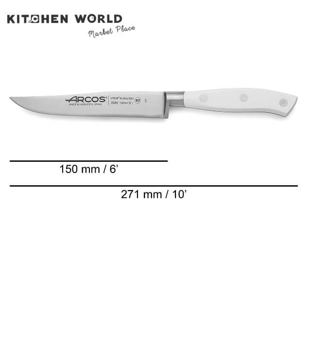 มีดทำครัวสแตนเลสไนตรัม® Arcos 230624 ขนาด 15 ซม._5